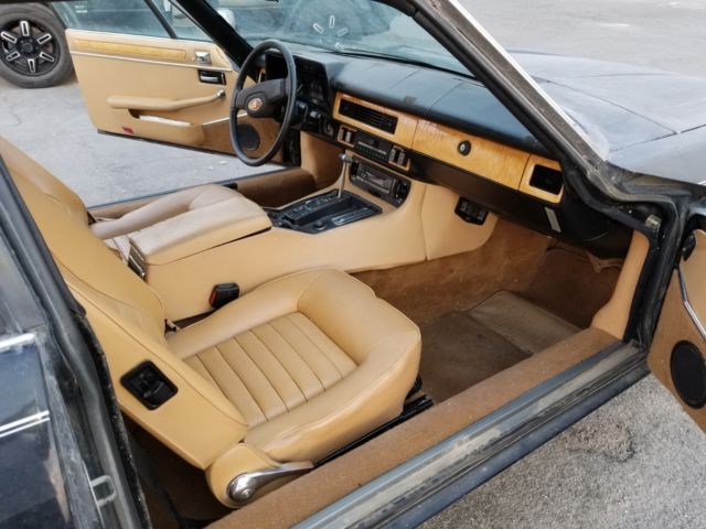 1984 Black Jaguar XJS Coupe