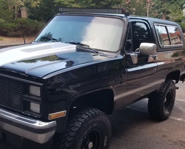 1984 Blue Chevrolet Blazer SUV
