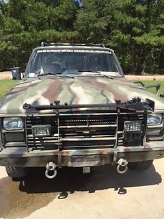1984 Camo Chevrolet Blazer Convertible