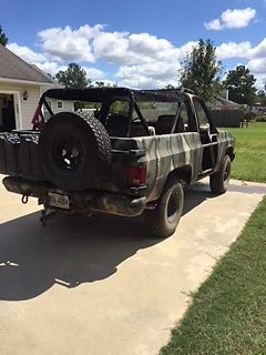 1984 Camo Chevrolet Blazer Convertible