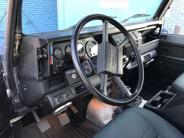 1984 Silver Land Rover Defender SUV