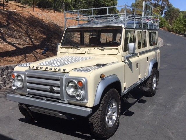 1984 Beige Land Rover Defender SUV