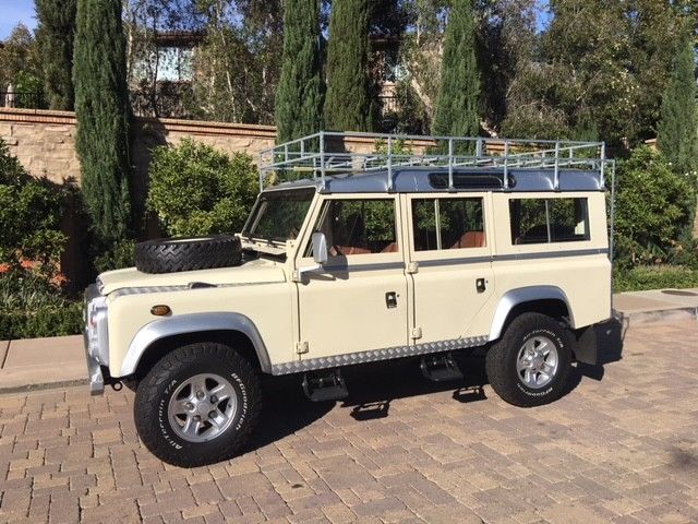 1984 Beige Land Rover Defender SUV