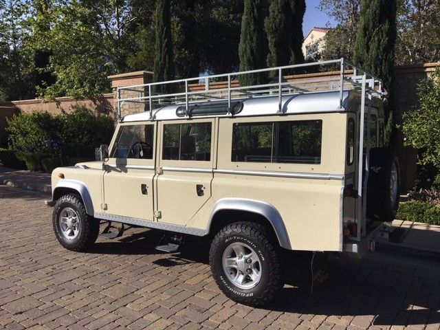 1984 Beige Land Rover Defender SUV