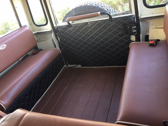 1984 Beige Land Rover Defender SUV