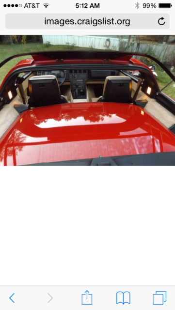 1984 Red Chevrolet Corvette Coupe