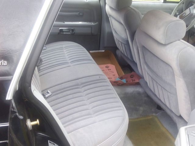 1984 Black Ford Crown Victoria Sedan