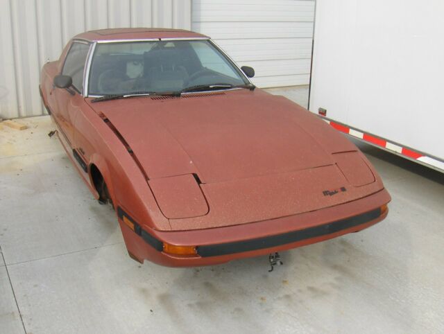 1984 Brown Mazda RX-7 Coupe