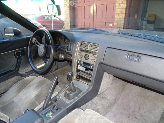 1984 Tender Blue Metallic, (Grey) Mazda RX-7 Coupe