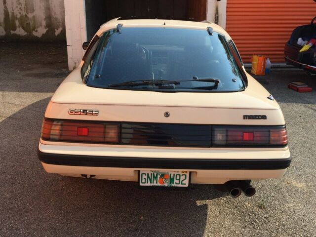 1984 Beige Mazda RX-7 Coupe