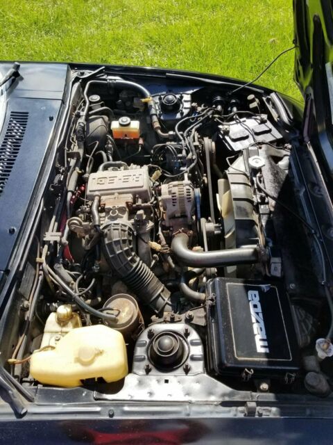 1984 Black Mazda RX-7