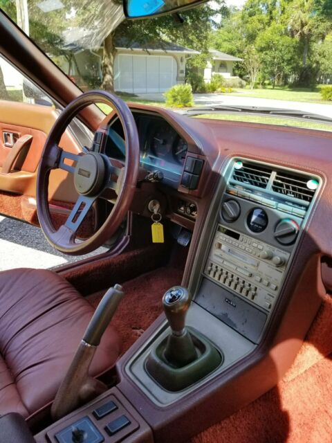 1984 Black Mazda RX-7