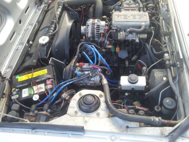 1984 Silver Mazda RX-7 Coupe