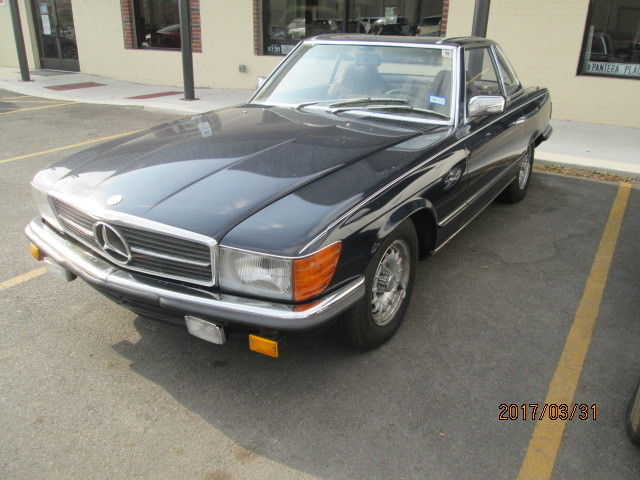 1984 Blue Mercedes-Benz SL-Class