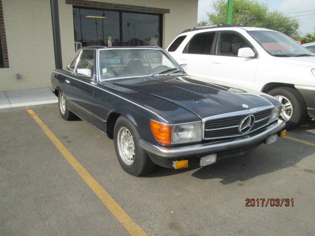1984 Blue Mercedes-Benz SL-Class