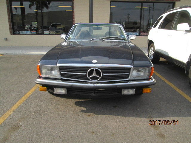 1984 Blue Mercedes-Benz SL-Class