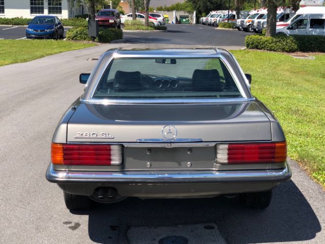 1984 Gray Mercedes-Benz SL-Class Convertible