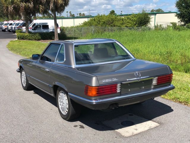 1984 Gray Mercedes-Benz SL-Class Convertible