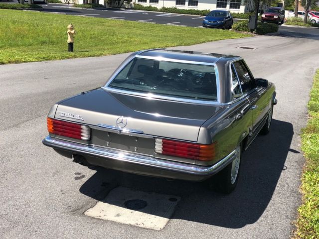 1984 Gray Mercedes-Benz SL-Class Convertible