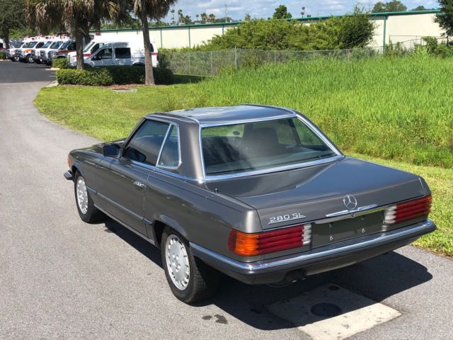 1984 Gray Mercedes-Benz SL-Class Convertible
