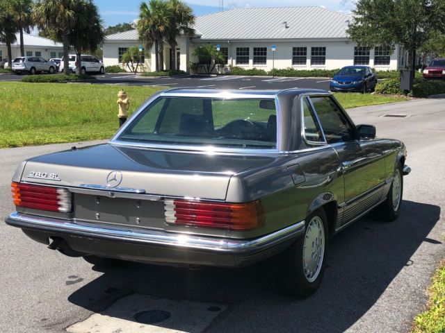 1984 Gray Mercedes-Benz SL-Class Convertible