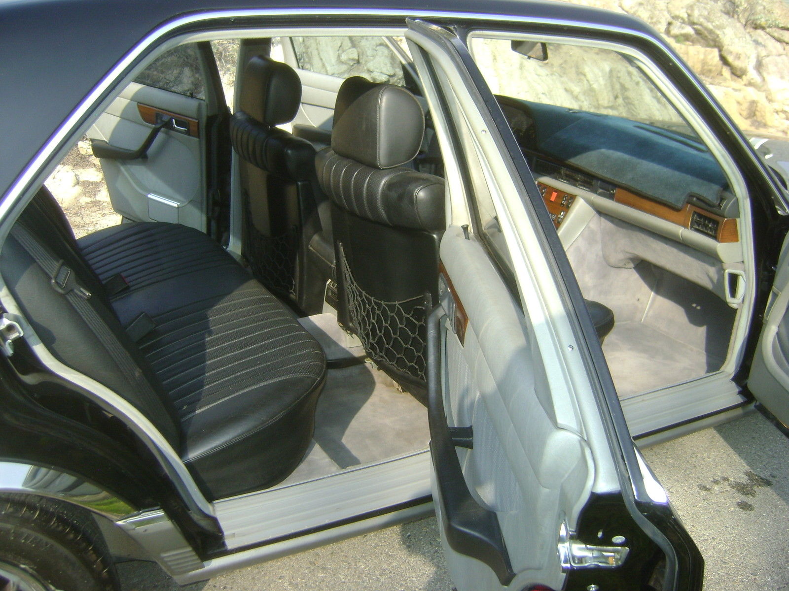 1984 Black Mercedes-Benz 300-Series