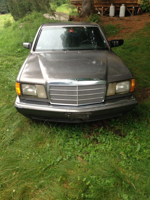 1984 Gray Mercedes-Benz S-Class Sedan