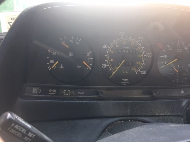 1984 Black Mercedes-Benz 300-Series Wagon