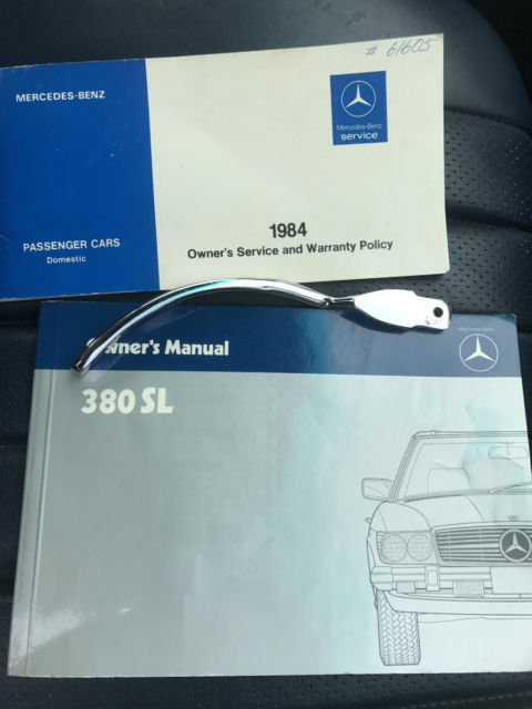 1984 White Mercedes-Benz SL-Class