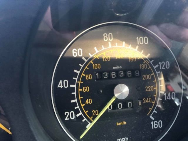 1984 Black Mercedes-Benz 300-Series