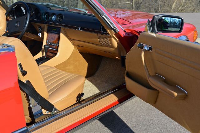1984 RED Mercedes-Benz SL-Class Convertible