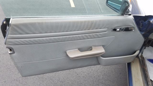 1984 Blue Mercedes-Benz 300-Series Convertible