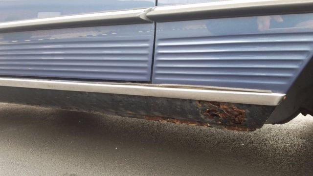 1984 Blue Mercedes-Benz 300-Series Convertible