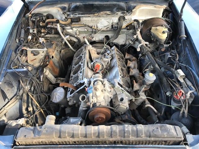 1984 Bue Mercedes-Benz SL-Class Convertible