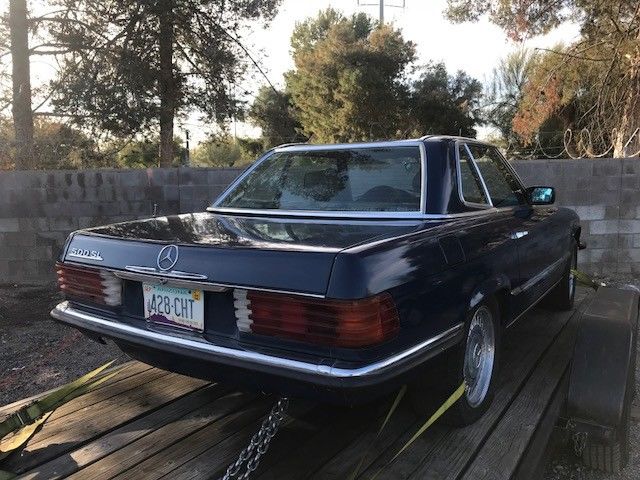 1984 Bue Mercedes-Benz SL-Class Convertible