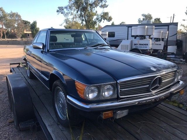 1984 Bue Mercedes-Benz SL-Class Convertible