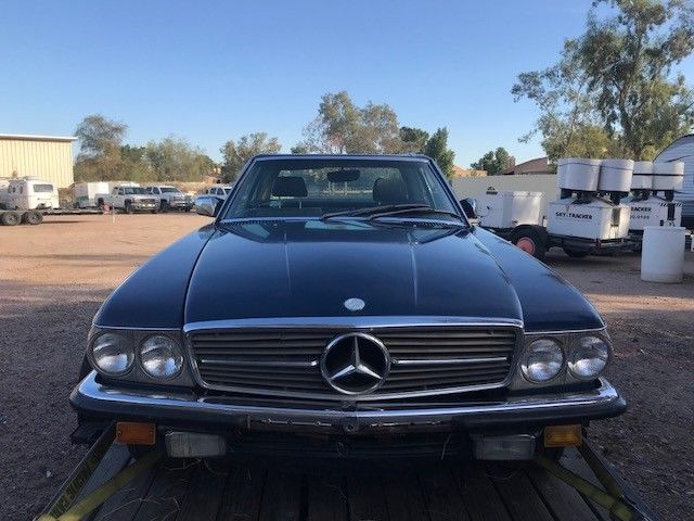 1984 Bue Mercedes-Benz SL-Class Convertible