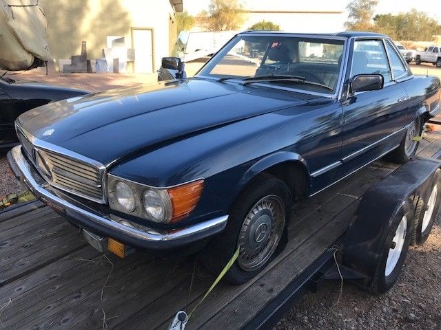1984 Bue Mercedes-Benz SL-Class Convertible