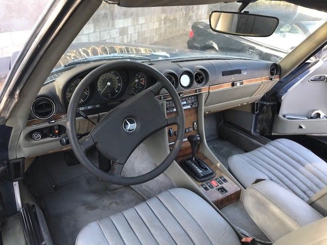 1984 Bue Mercedes-Benz SL-Class Convertible