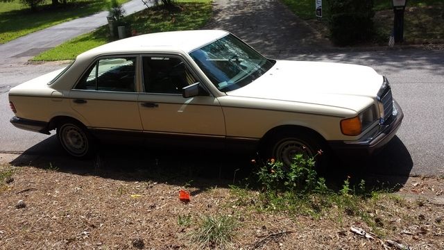 1984 Tan Mercedes-Benz 300-Series Sedan