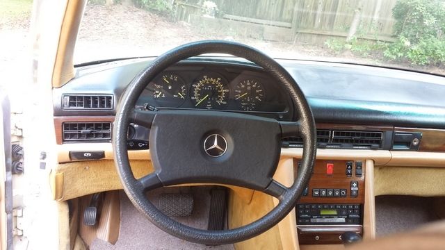 1984 Tan Mercedes-Benz 300-Series Sedan