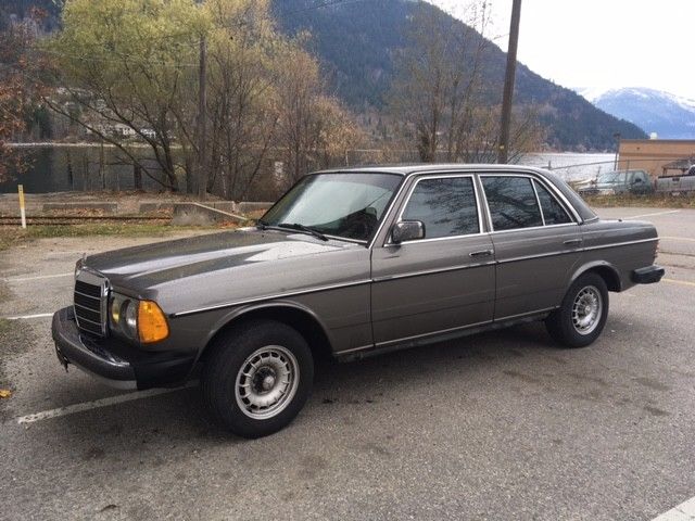 1984 Gray Mercedes-Benz 300-Series Sedan