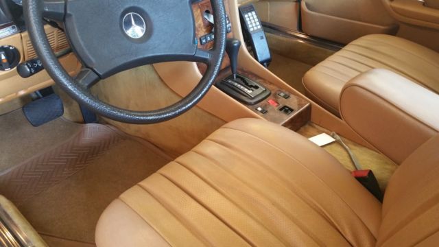 1984 Dark gray Mercedes-Benz SL-Class Convertible