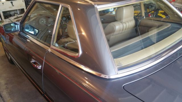 1984 Dark gray Mercedes-Benz SL-Class Convertible