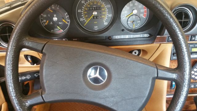 1984 Dark gray Mercedes-Benz SL-Class Convertible