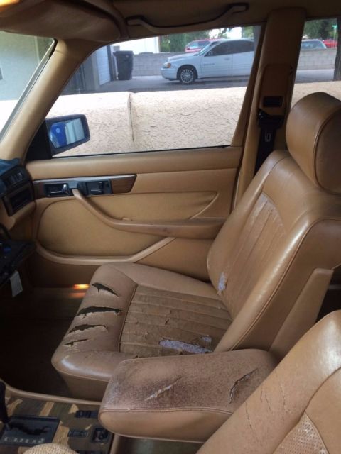 1984 tan Mercedes-Benz SL-Class Convertible