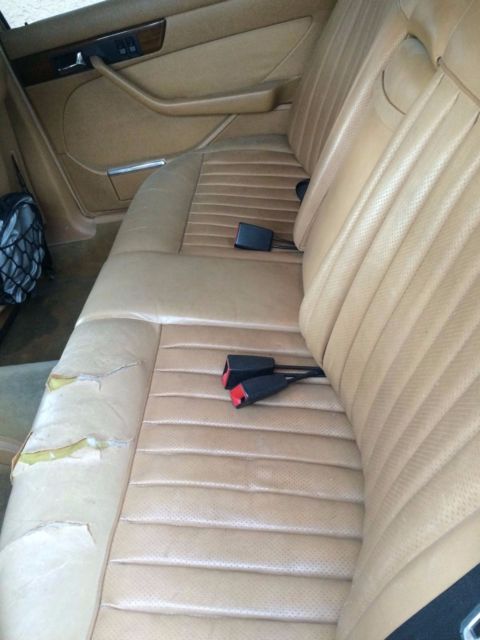 1984 tan Mercedes-Benz SL-Class Convertible