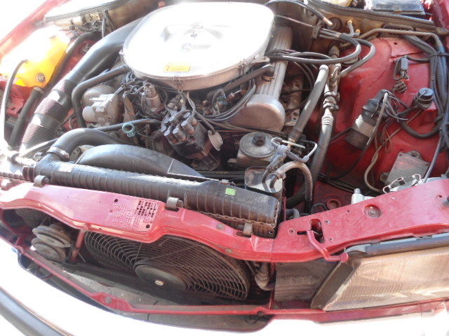 1984 Red Mercedes-Benz 500-Series Coupe