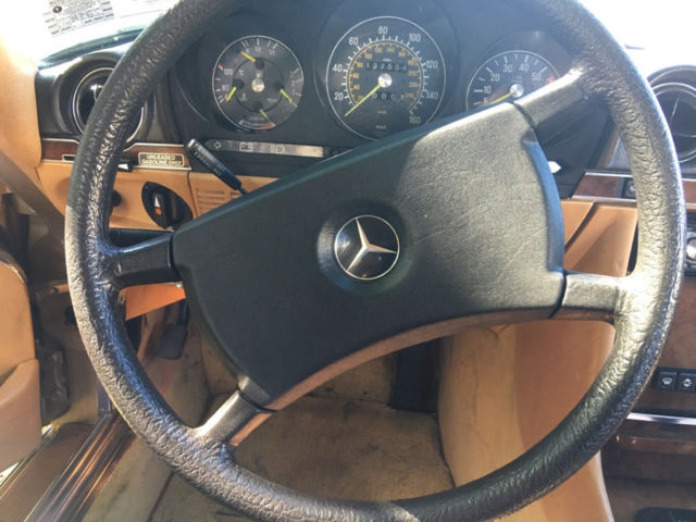 1984 tan Mercedes-Benz SL-Class Convertible