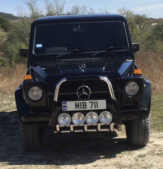 1984 Black Mercedes-Benz G-Class wagon